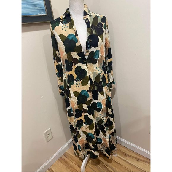 Ottod’Ame Floral Dress Size 4 - Picture 1 of 4